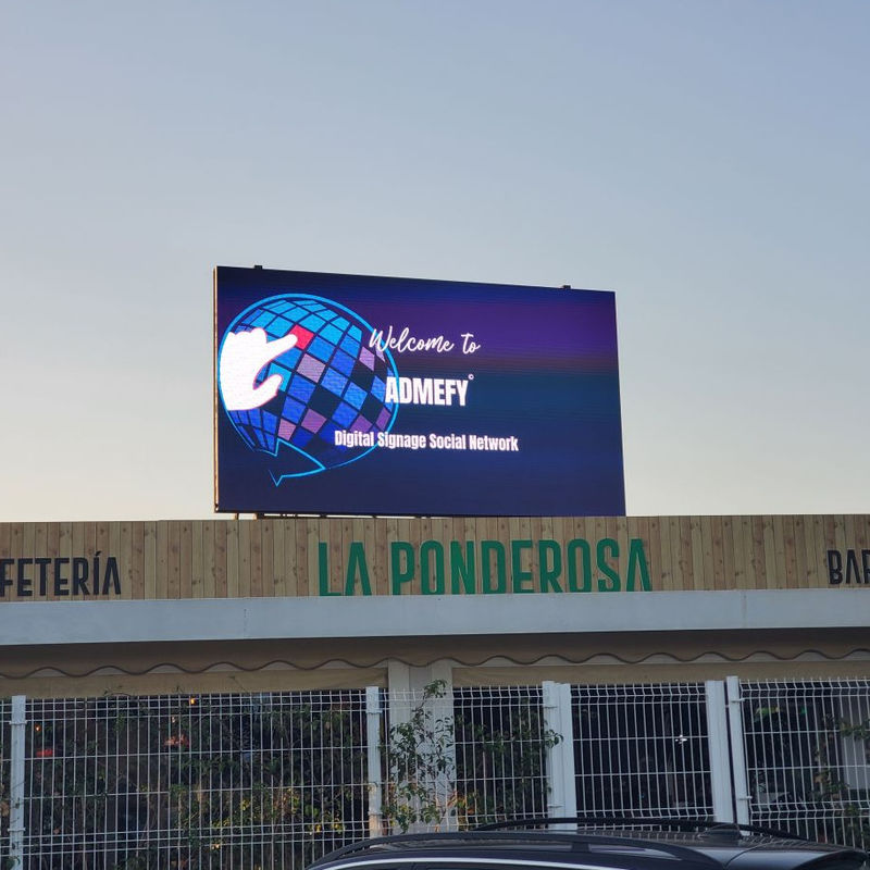 DIE-casting waterdicht P4 P5 Giant Outdoor LED Video Wall Panel Screen voor display
