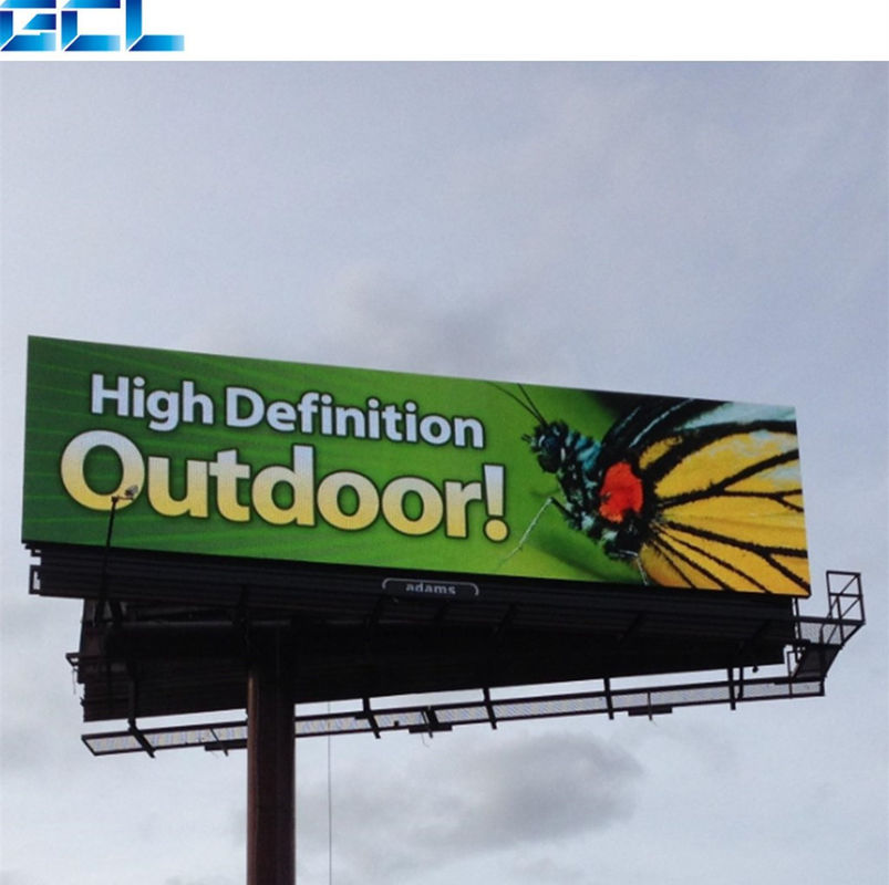 Grote grootte LED digitale signage display DIP LED-scherm voor outdoor reclame poster