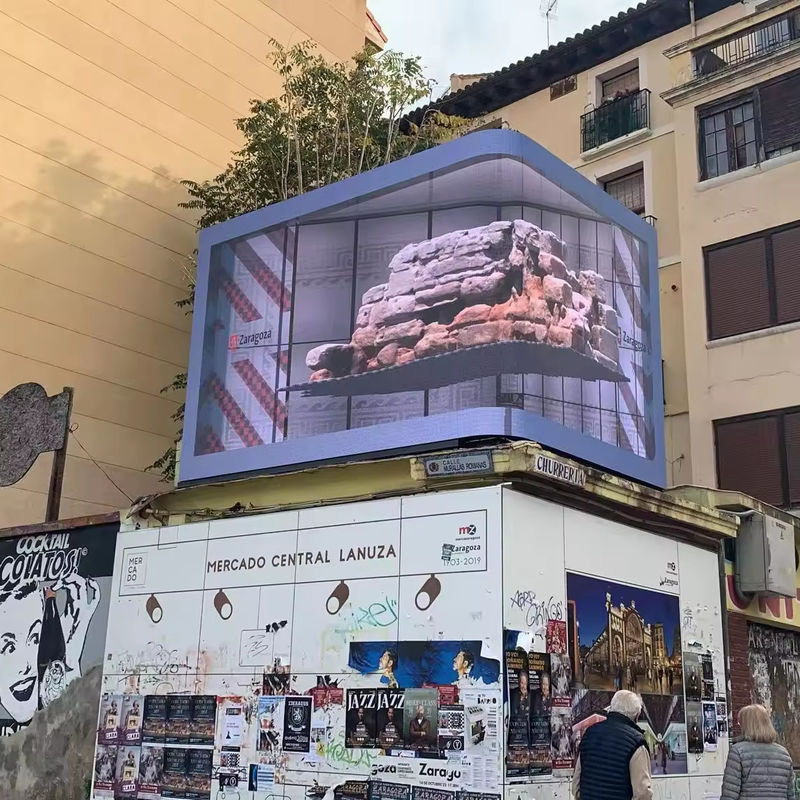 Gepersonaliseerd digitaal outdoor vast LED-scherm voor waterdicht flexibel outdoor LED-paneel