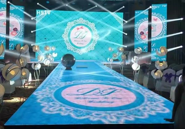 500x500mm Buitenverhuur LED Wand Display P3.91 Naadloos Splicing LED Video Screen Stage Achtergrond LED Pane