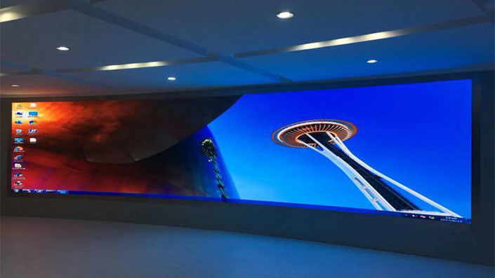 Gemakkelijk te installeren Innen vaste LED-schermP0.9mm P1.2mm P1.5mm Innen grote LED-scherm Video muur