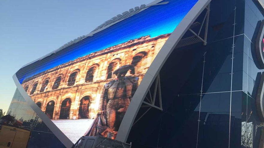 Hoogprecisie Transparent LED Display BoardP10.4mm P15.6 25mm voor reclamepublicatie