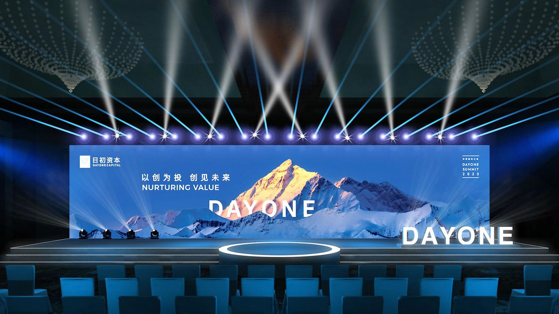Gprime-serie nieuwste verhuur LED-scherm P1.5 P1.9 P2.6 7680 High Refresh Rate Panel Curved Shape Screen For Stage Show Event