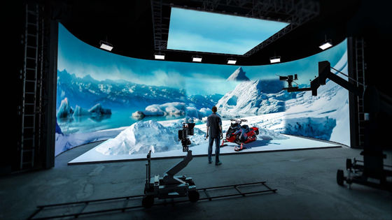 Achtergrond XR LED-scherm P2.6 Virtueel Virtueel Studio LED-scherm Voor bruiloft decoratie