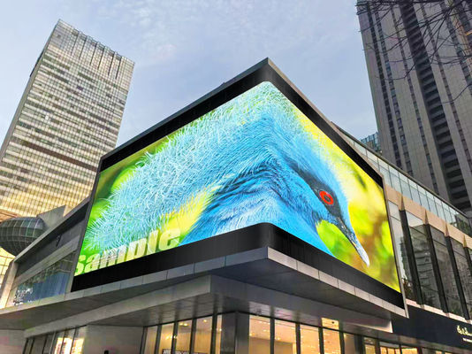 Volkleurig P4mm P5.57mm P6.67 Gekrompen Buitenwaterdicht LED Video Display Billboard Panel Grootte 960*960 mm