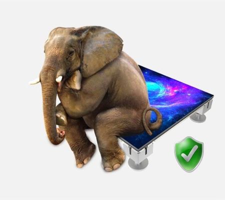 Goede prijs P1.953mm LED Vloerscherm 4T Draagvermogen voor Autoshows online
