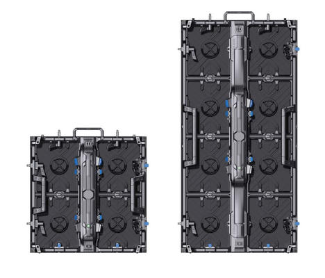 Verhuurkasten voor binnen- en buitenruimte 500*500mm\500*1000mm P1.95 P2.6mm 7680Hz Voor concert XR Studio achtergrond scherm